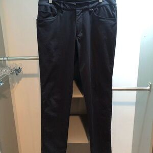 lululemon athletica Mens Black Cargo Pants